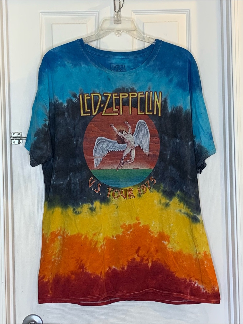 Led Zeppelin Tie-Dyed Tour Tee Size 2XL